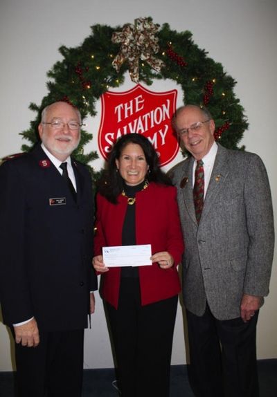 Patricia Ellis Strowger, Richard Strowger and Major John Turner
 Photo
